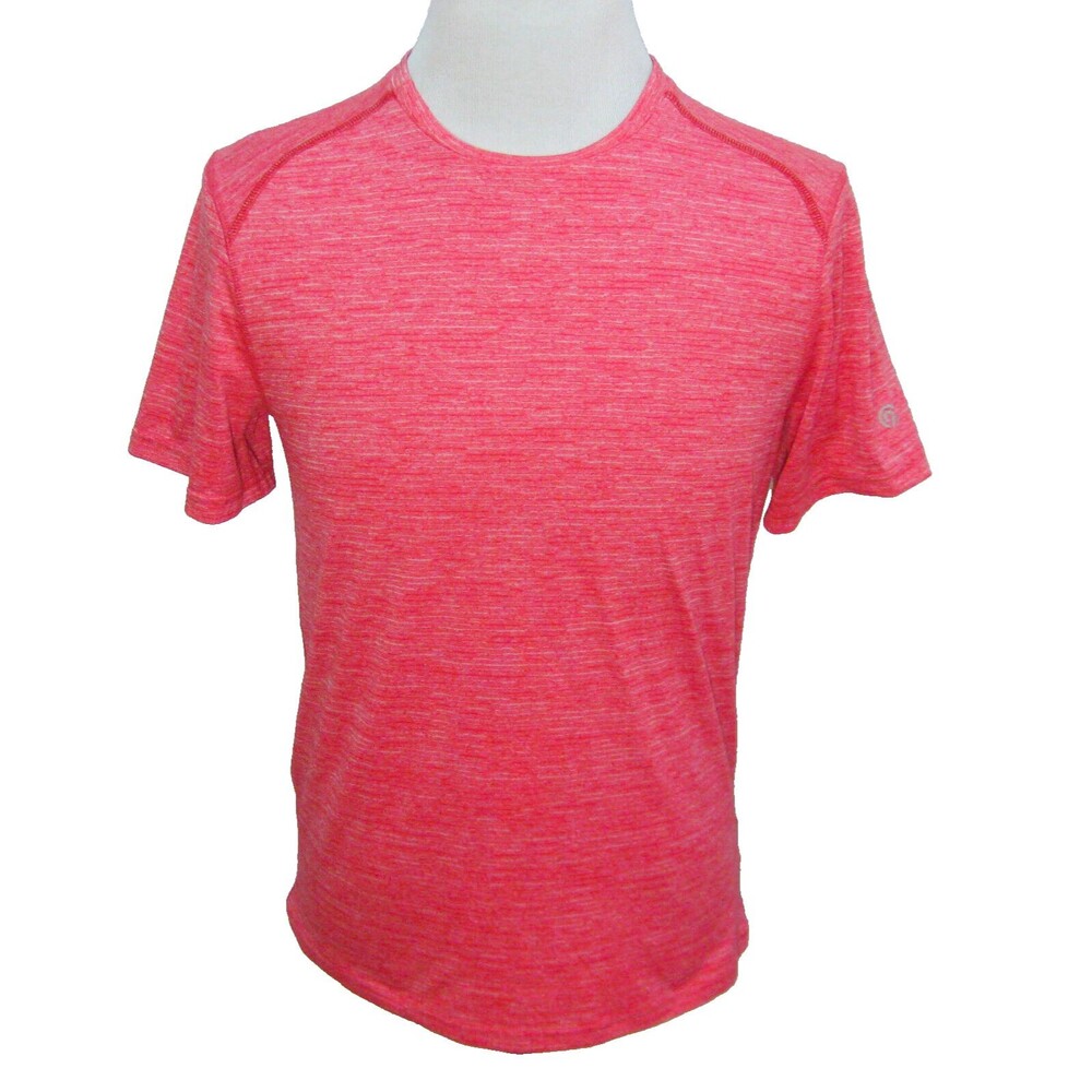 CHAMPION Men's (Size Medium) Pink Short Sleeve Athletic T-Shirt Gym Fitness Top